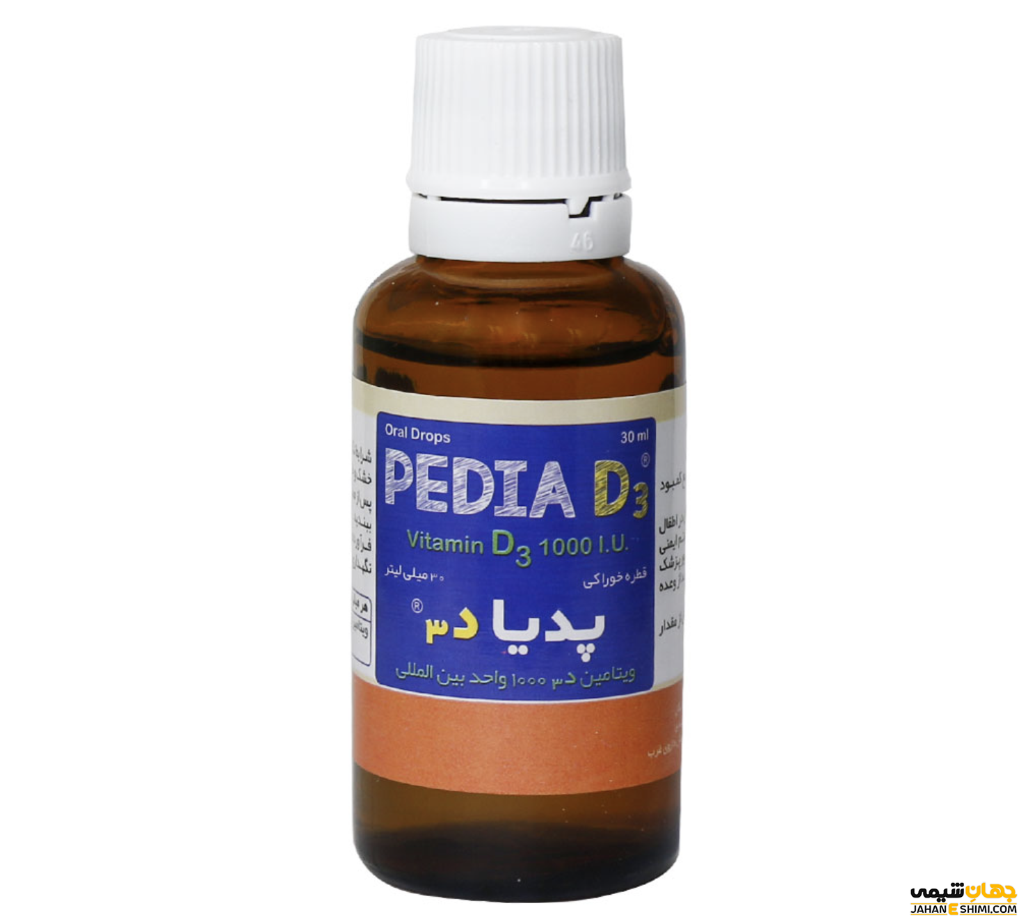 قطره خوراکی پدیا د۳ چه خواصی دارد؟ کاربرد و عوارض آن