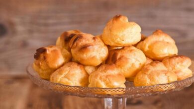 آموزش شیرینی خامه ای سریع و ساده و خوشمزه