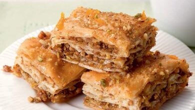 آموزش شیرینی باقلوا به سبک خانگی